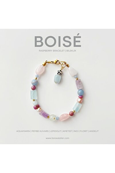 Boise Atelier Raspberry Bracelet / Bileklik