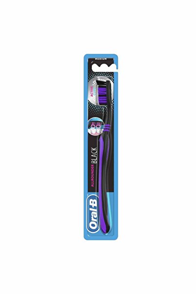 Oral-B Allrounder Black Manual Toothbrush