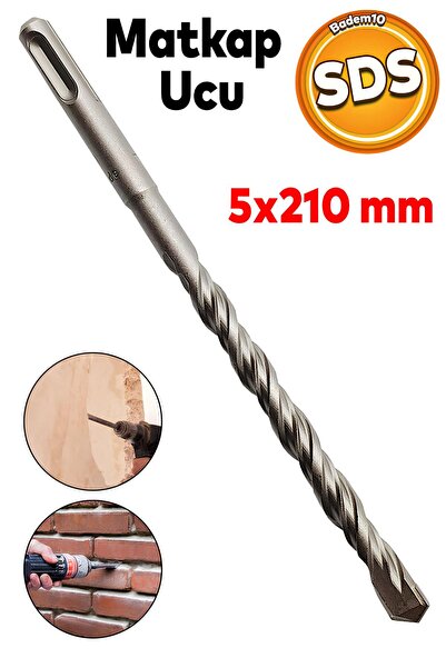 Sds Drill Bit Concrete Wall Brick Opening 5x210 mm