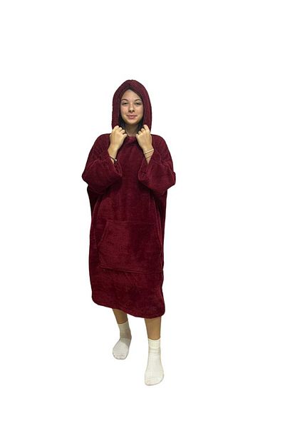 DensHaus Wellsoft Unisex Oversize Hooded Blanket - Wearable