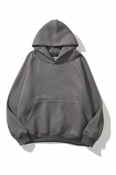 Trendiz Φούτερ Unisex Anthracite Basic Φούτερ με κουκούλα