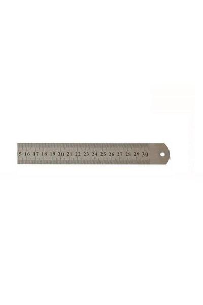 LEO Riglă din oțel cu două fețe 300x25mm