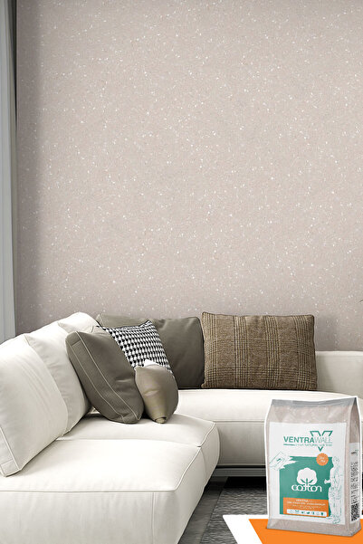 Ventrawall Isı Ve Ses Yalıtımlı Sürülen Duvar Kağıdı | Kendinden Yapışkanlı | Krem | C03-5 Kg | 16,5m²