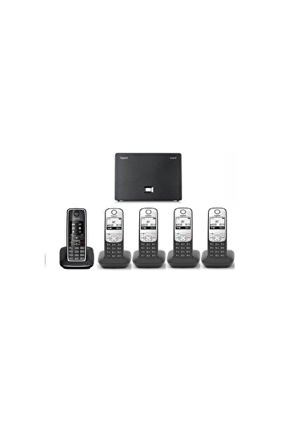 GIGASET Analog & Ip 5 Dahili Dect Telsiz Kablosuz Telefon Santrali C550-a690