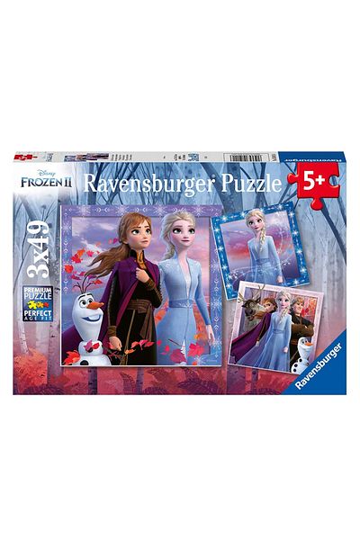 RAVENSBURGER أحجية ديزني فروزن -2 3x49 قطعة ( 050116 )