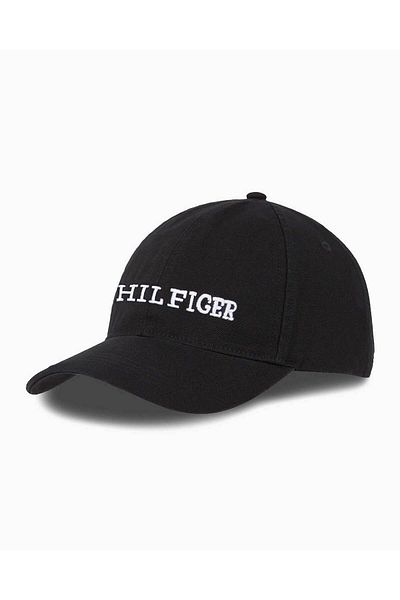 Tommy Hilfiger Мъжка черна шапка Am0Am12154Bds