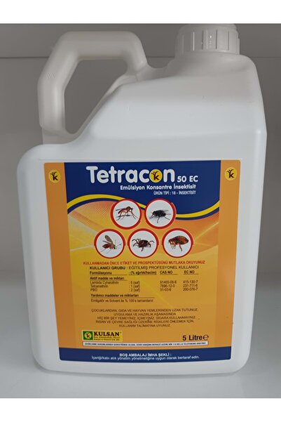 Kulsan İlaç Tetracon 50 EC Kokulu Haşere Öldürücü | 5 Litre