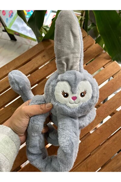 EyER Shoping Stellalou Сив заек плюшен слушалки - движещи се слушалки със звук