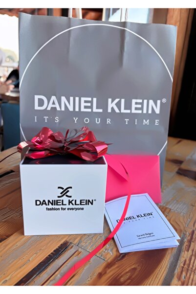 Daniel Klein Yeni Sezon Orijinal 2 Yıl Garantili Çelik Kordon Kadın Saat Bileklik Hediyeli DK989ER5406