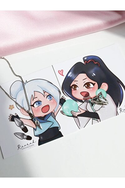 Reorah Collection Sage Yüzük - Jett Kolye 925 Gümüş Set