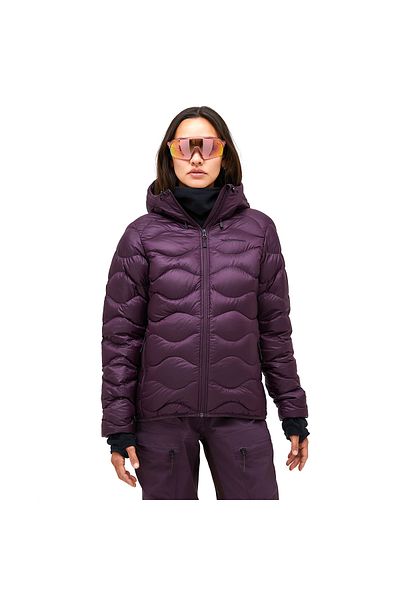 Peak Performance W Helium Down Hood Kadın Mor Outdoor Ceket G79841070