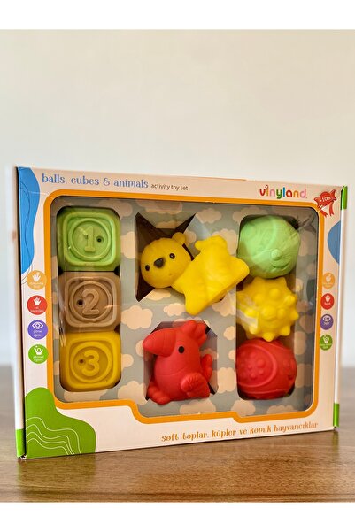 Baby Erpa Oyuncak Vinyland 8'li Aktivite Seti