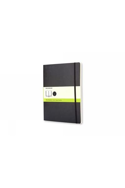 Moleskine Soft Extra Large Plain Notebook Black
