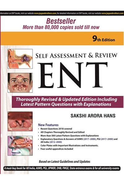 Jaypee Brothers Medical Publishers التقييم الذاتي والمراجعة: الأنف والأذن وال...