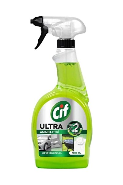 Cif Ultra Anında Etki Kir ve Yağ Çözücü 1025 ML