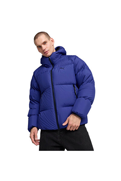 Puma Down Puffer Erkek Mavi Günlük Stil Mont 62647627