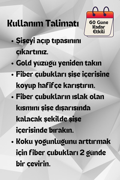 LeafFlora AromaHome Vanilya - Çubuklu Oda Kokusu 150 ML - 60 Gün Etkili