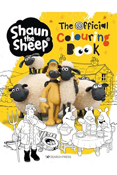 Search Press Shaun the Sheep: The Official Colouring Book