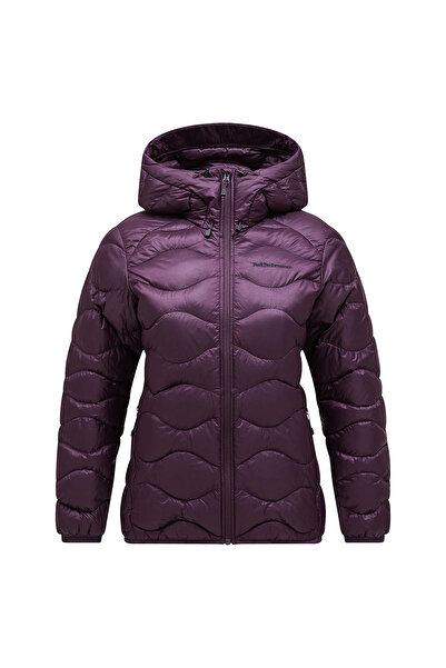 Peak Performance W Helium Down Hood Kadın Mor Outdoor Ceket G79841070