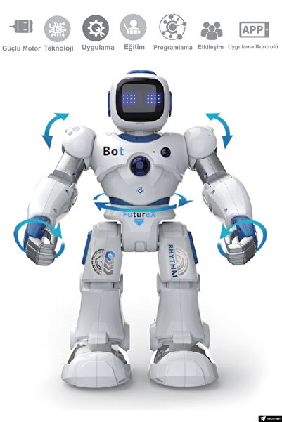 welcomein Eğlendirici Akıllı Kumandalı Şarjlı İnteraktif Akıllı Büyük Robot M...