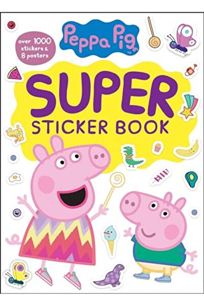 Bookmag كتاب ملصقات سوبر بيبا بيج (Peppa Pig)