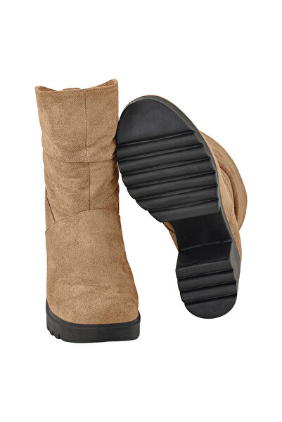 NOOSY Γυναικείες μπότες Bellows Tan