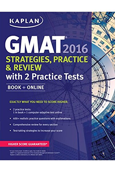 Kaplan AEC Education استراتيجيات Kaplan GMAT 2016، التدريب والمراجعة مع اختبا...