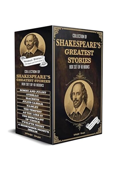 Wonder House Books مجموعة من أعظم قصص شكسبير (مجموعة مكونة من 10 كتب) للأطفال