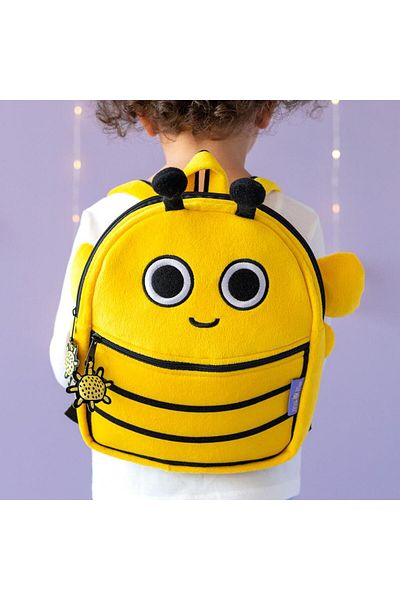 Milk & Moo Milk&moo Plüsch-Rucksack - Bee Buzz Buzz Design