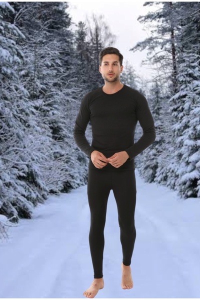 JAKC WAYS Men's Thermal Underwear Set with Raster Inside (Unisex)