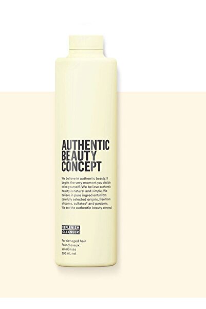 Authentic Beauty Concept Replenısh Cleanser - Yıpranmış Saçlar Şampuan 300ml - Ücretsiz Kargo - %100
