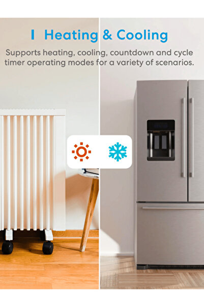 MEROSS WI-FI AKILLI TERMOSTAT VANASI MTS960