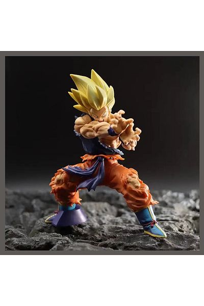 Choice Dragon Ball Z Son Goku Anime Figure Battle Damage Shockwave Manga Statue Pvc Action Figurine Coll...