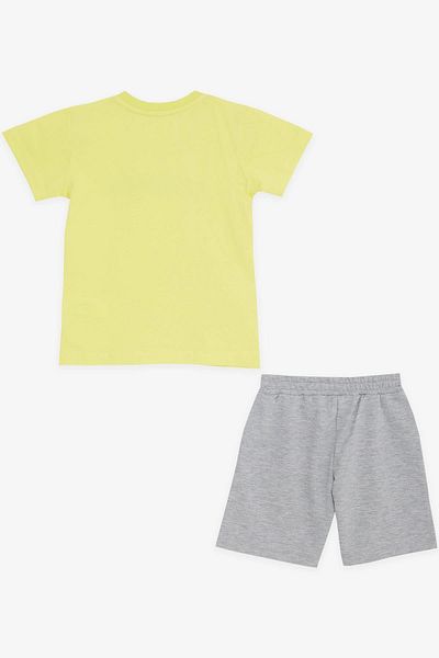 Breeze Girls & Boys Boy Shorts Suit Summer Themed Surfer Animals Printed 1-4 Years, Yellow