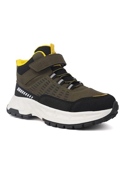 Cool Kids Cool Tiger Khaki Χειμερινές Μπότες - Velcro