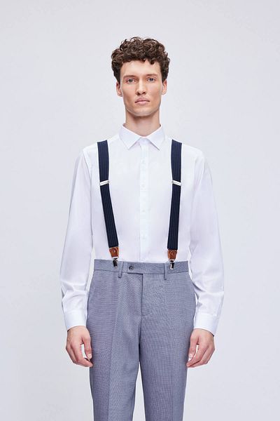 Hatemoğlu Σφεντόνι παντελονιού Navy Blue