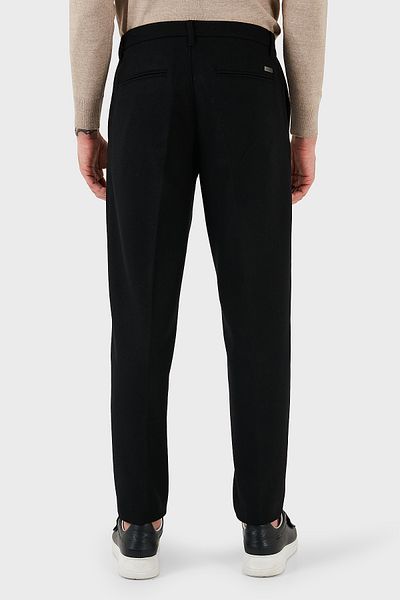 Armani Exchange Men's Wool Blend Standard Fit Pants - 6Dzp31 Zn5Qz 1200