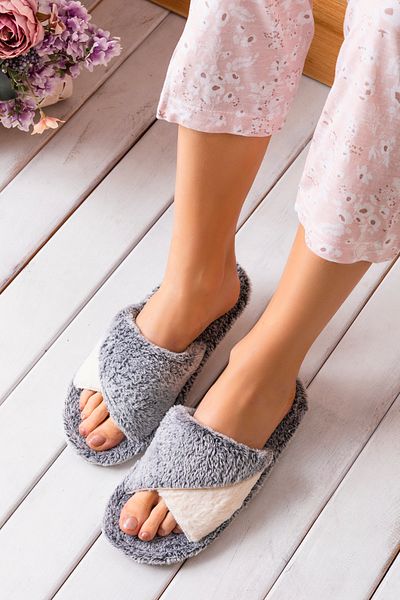 golder Winter Soft Twist Eva Sole Guesting Dowry Γυναικείες παντόφλες - RED0003