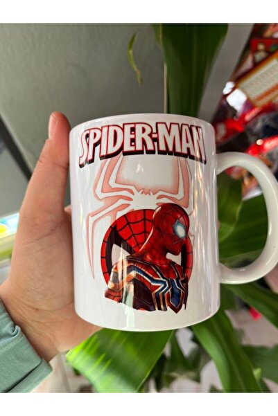 EyER Shoping Örümcek Adam Spiderman Baskılı Kupa Bardak (kişiselleştirilebilir)