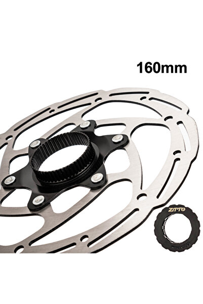ZTTO 1pcs 160mm Bicycle Center-Lock Rotors MTB Road Bike Hydraulic Cooling Di...