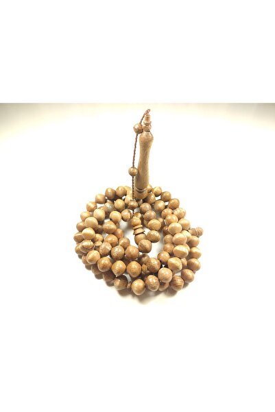 İskeçe Tesbih Rozariu de rugăciune de dimensiuni mari din copac de mango - Ma...
