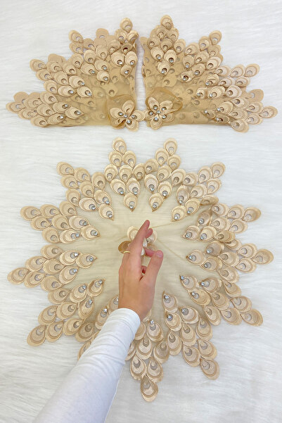 ZEYMERADE منديل العريس الذهبي، تفاصيل حجرية لامعة لحفلات الزفاف، وصيفة العروس...