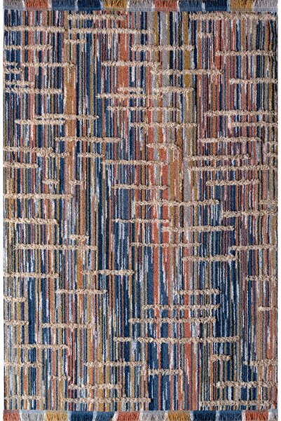 Saray Halı Alvorada Av05b Yün Görünümlü Pes Salon,oda Halısı