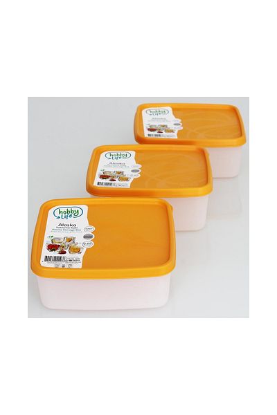 Tuppee Alaska 0.65 Liter 3-Piece Nofrost Storage Set - -20 Degree Resistant