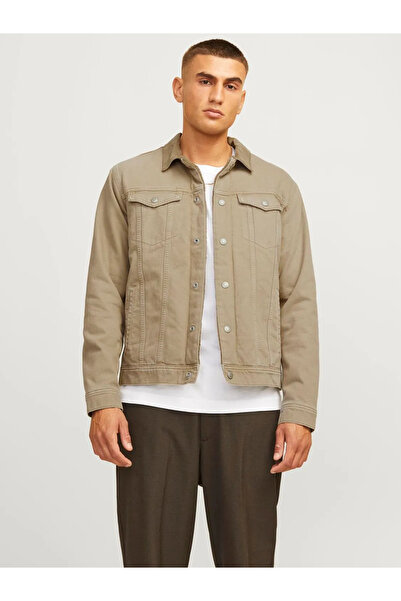 Jack & Jones 12259201 Лляна куртка - з хутряною підкладкою