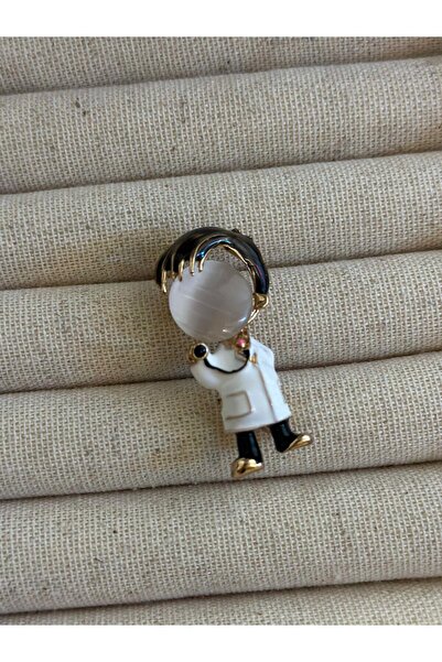 MyladyAccessoriess Erkek Doktor Broş