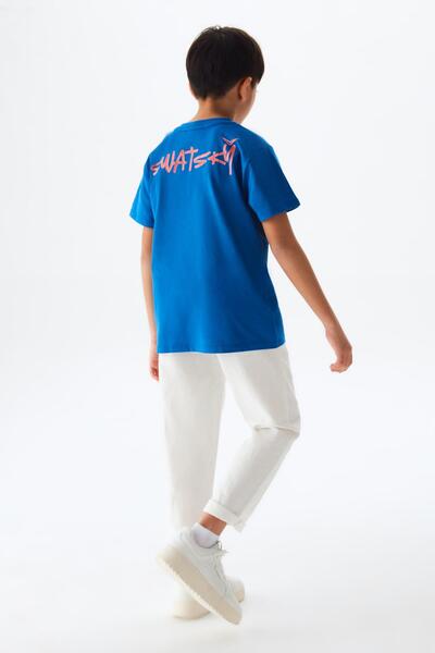 SWATSKY Bg Store Boy Blue Tshirt 23Ss0Sw5529
