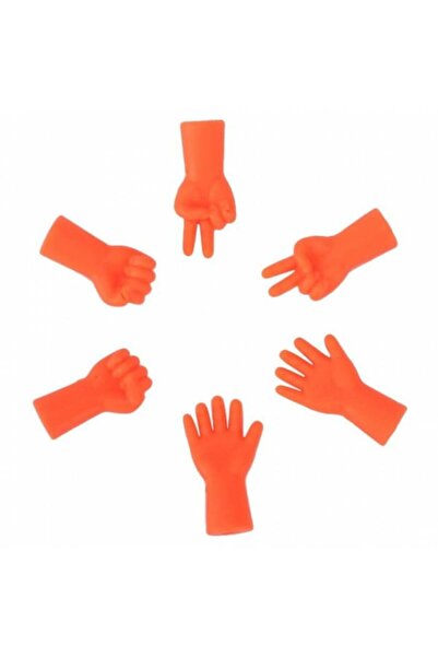 yumakça Şiş Başlığı | Silikon El Model Turuncu