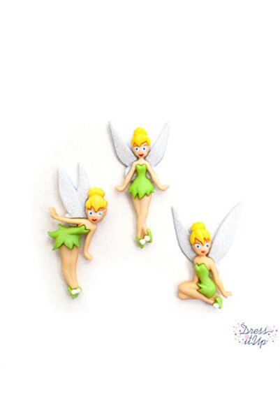 yumakça Dress It Up Dekoratif Oyuncak Figürlü Düğme 7715 | Disney Özel Seri