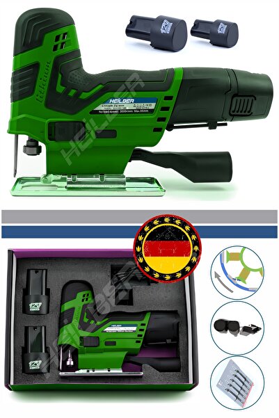 HEİLBER ALMAN V998 15AHm YEŞİL ÇİFT AKÜLÜ KOLAY KAVRAMA YENİ NESİL KÖMÜRSÜZ A...